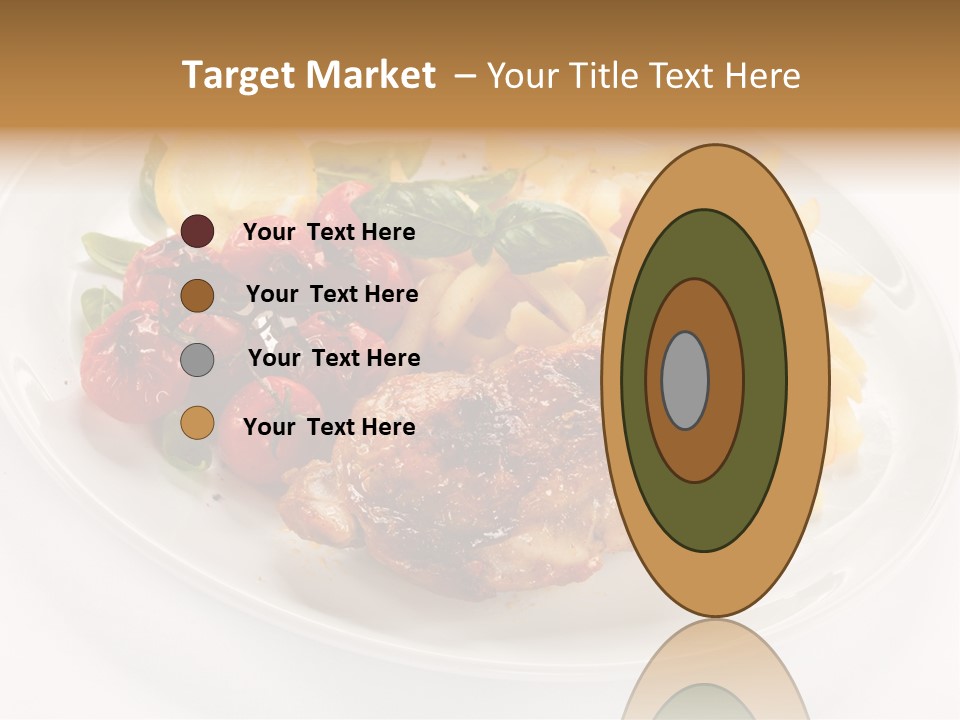 Drumstick Calorie Roast PowerPoint Template