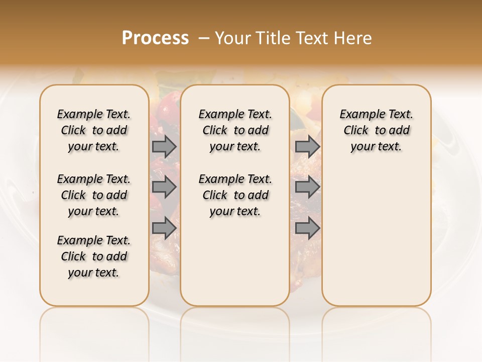 Drumstick Calorie Roast PowerPoint Template