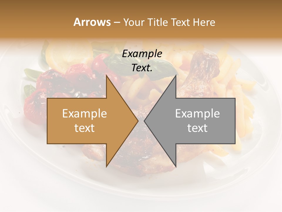 Drumstick Calorie Roast PowerPoint Template