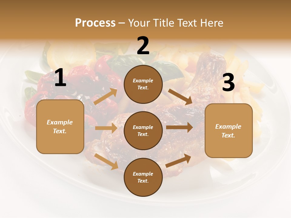 Drumstick Calorie Roast PowerPoint Template