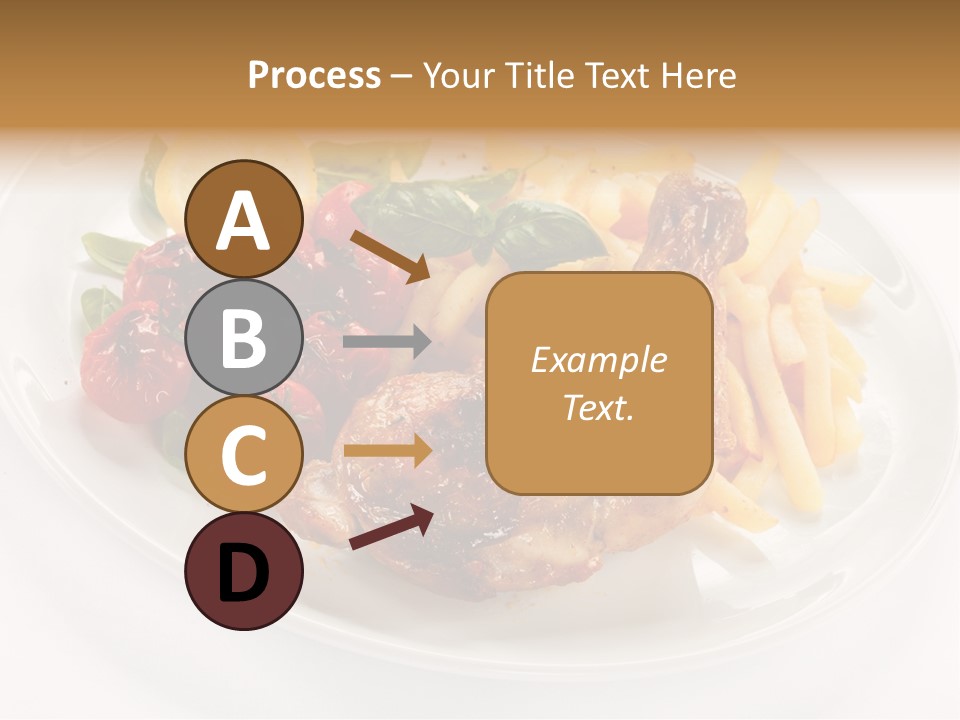 Drumstick Calorie Roast PowerPoint Template