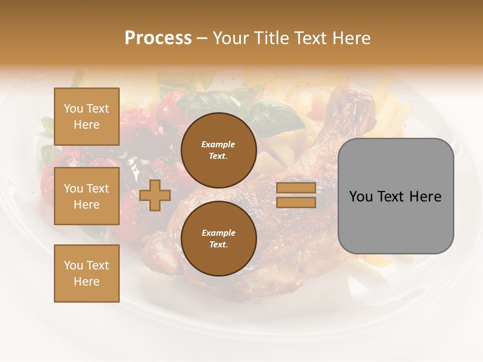 Drumstick Calorie Roast PowerPoint Template