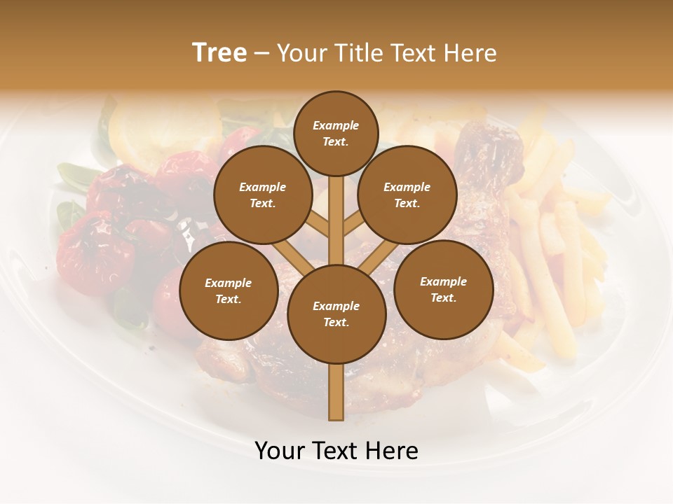 Drumstick Calorie Roast PowerPoint Template