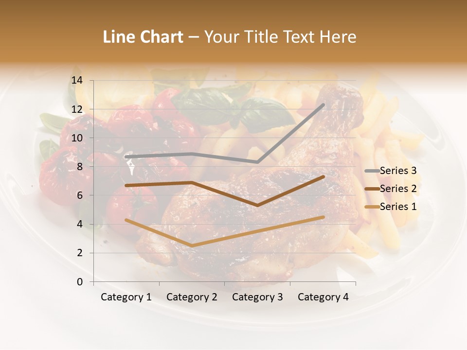 Drumstick Calorie Roast PowerPoint Template