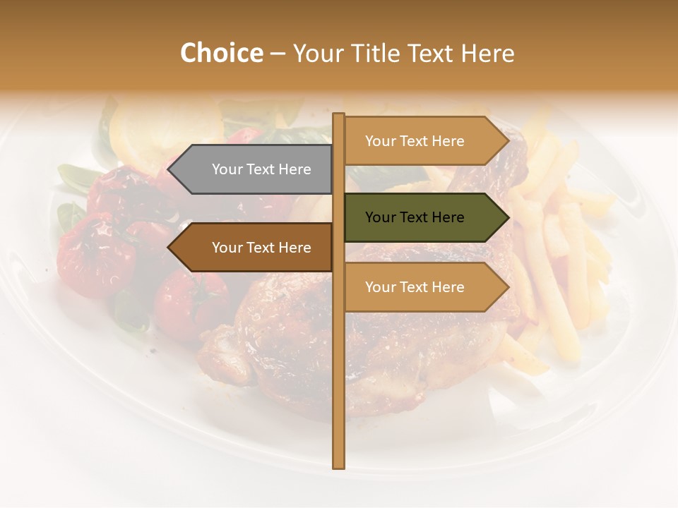 Drumstick Calorie Roast PowerPoint Template