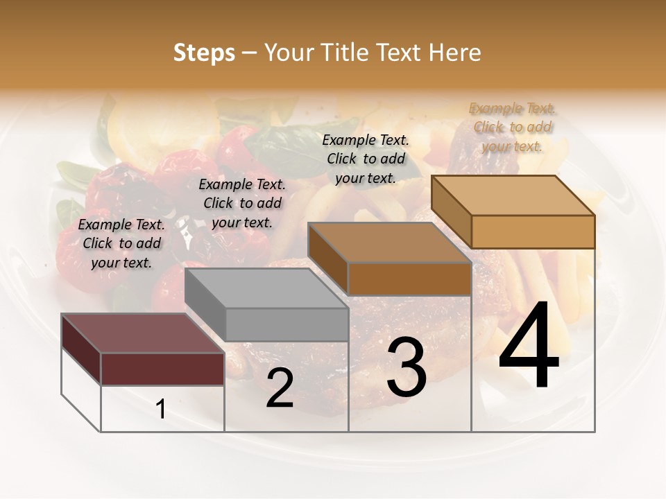 Drumstick Calorie Roast PowerPoint Template