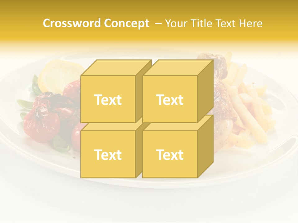 Salad Healthy One PowerPoint Template