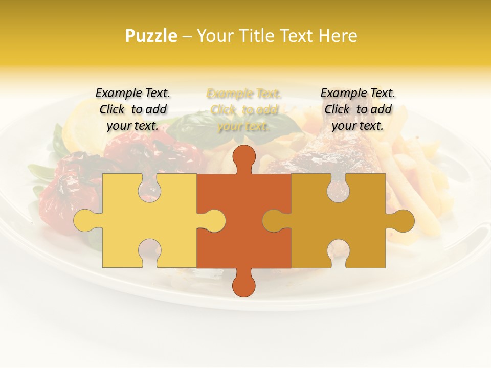 Salad Healthy One PowerPoint Template