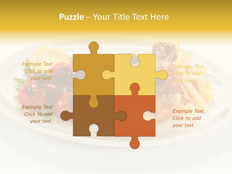 Salad Healthy One PowerPoint Template