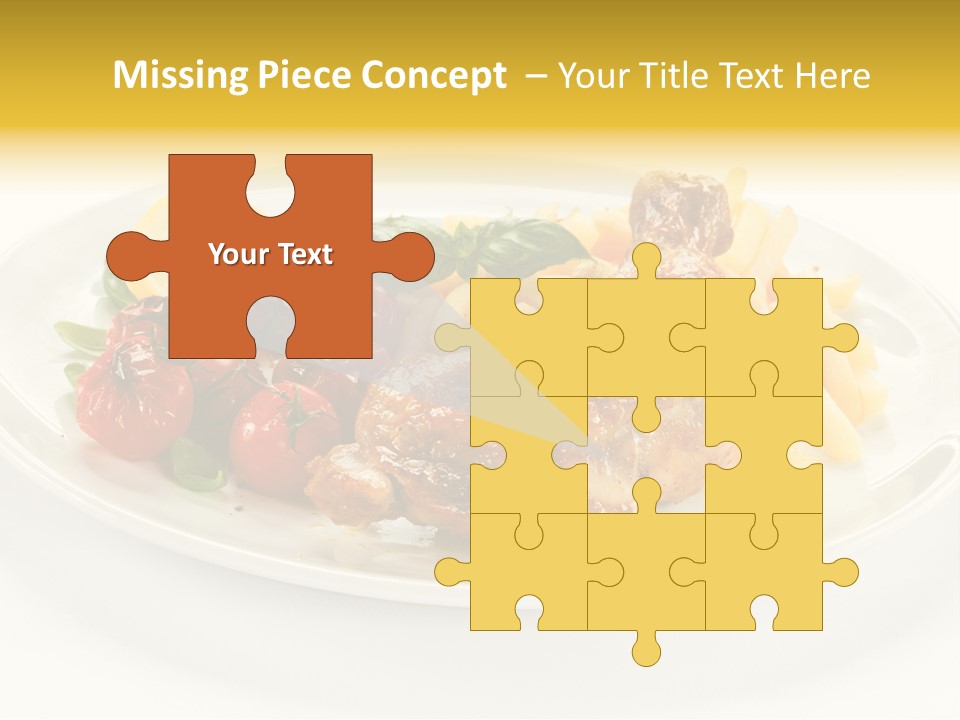 Salad Healthy One PowerPoint Template