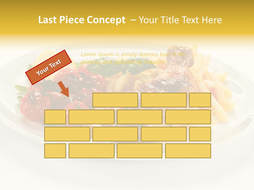 Salad Healthy One PowerPoint Template