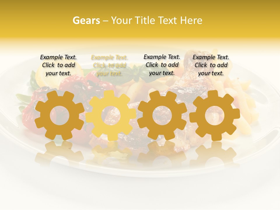 Salad Healthy One PowerPoint Template