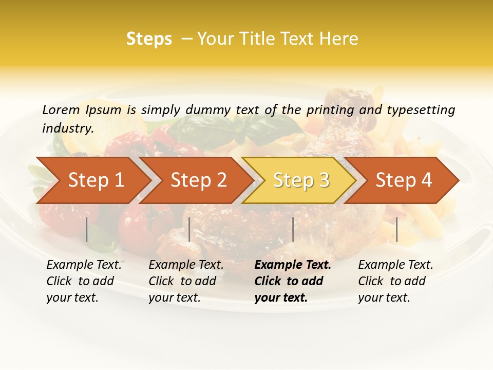 Salad Healthy One PowerPoint Template
