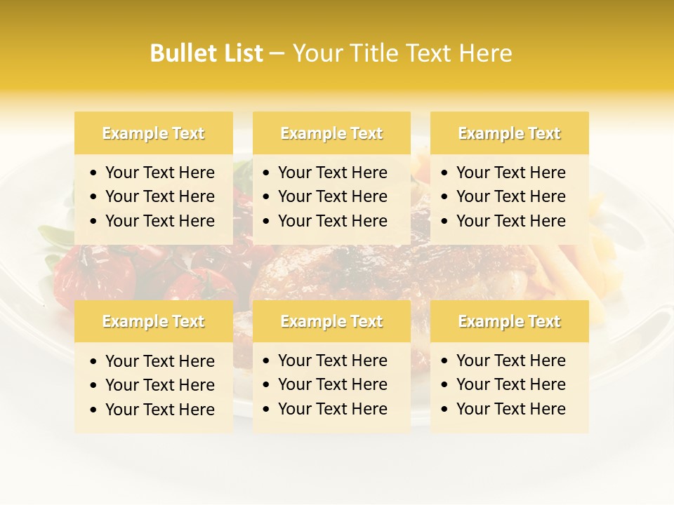 Salad Healthy One PowerPoint Template