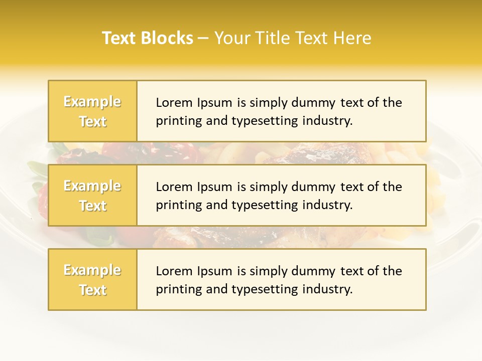 Salad Healthy One PowerPoint Template