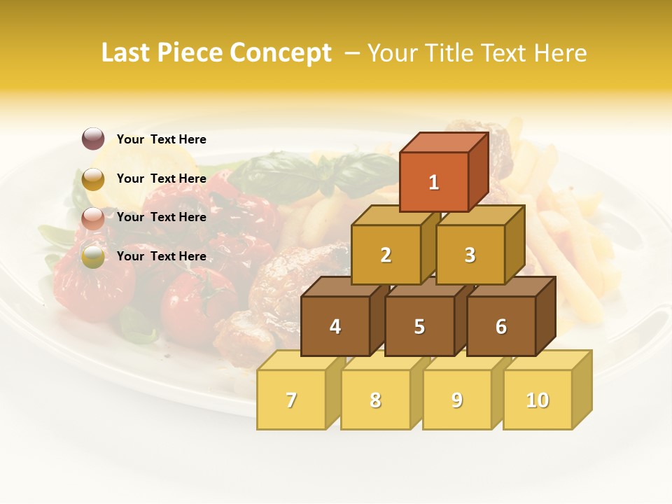 Salad Healthy One PowerPoint Template