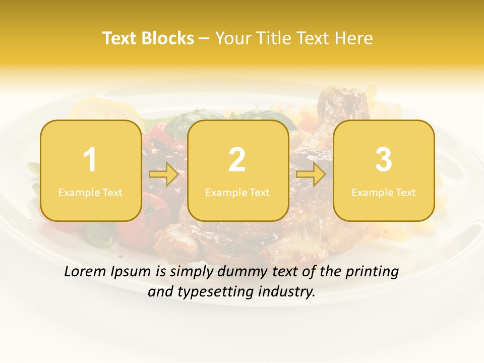 Salad Healthy One PowerPoint Template