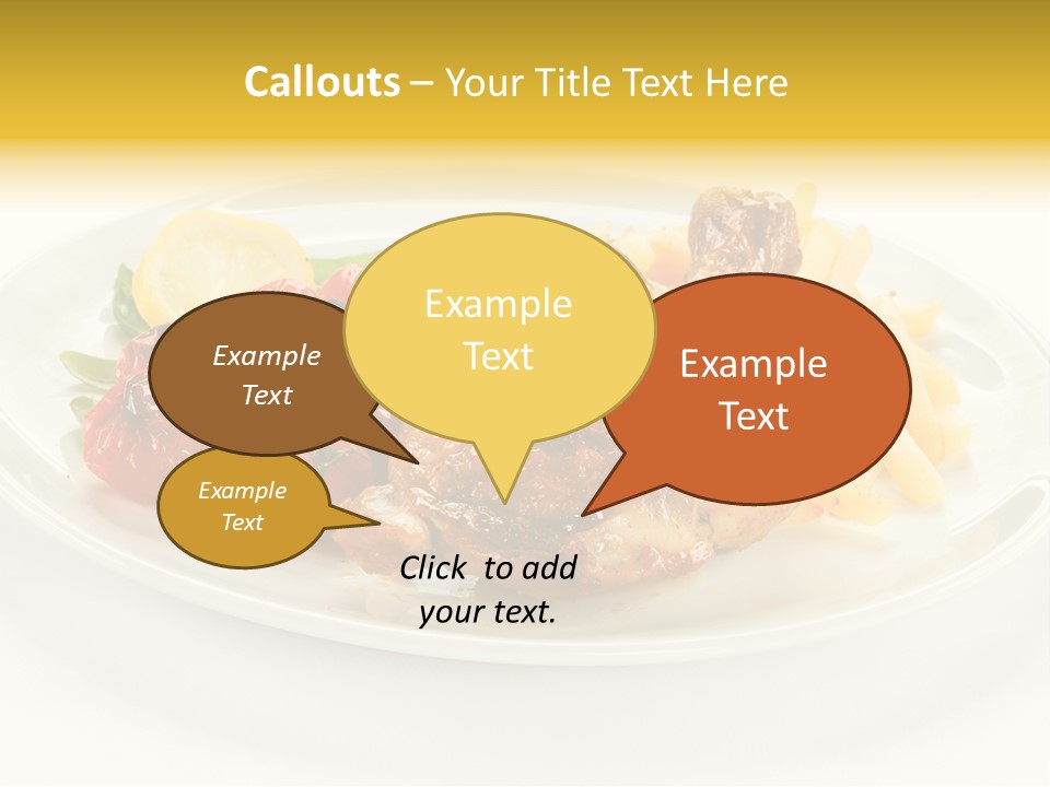 Salad Healthy One PowerPoint Template