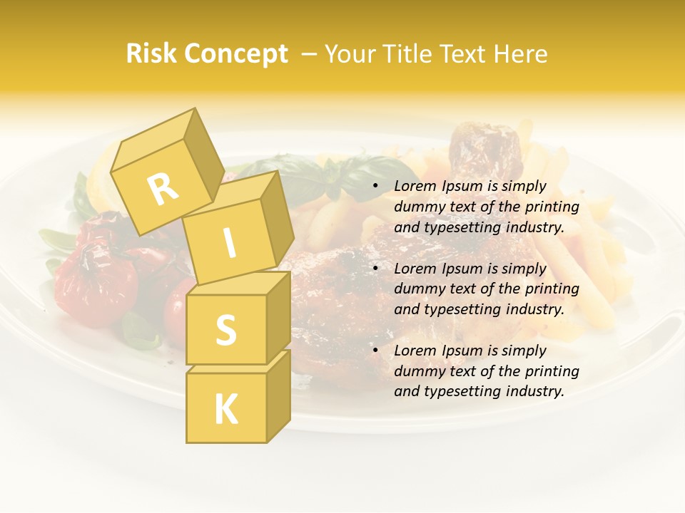 Salad Healthy One PowerPoint Template