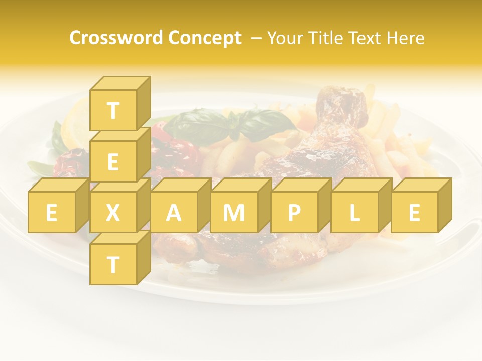 Salad Healthy One PowerPoint Template