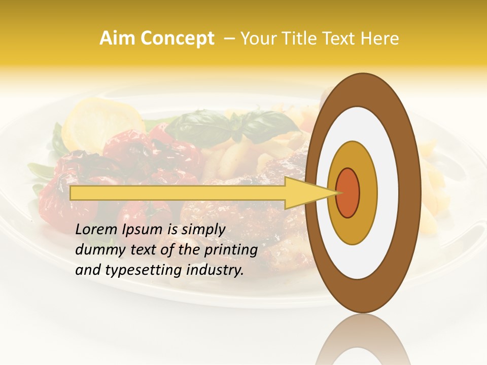 Salad Healthy One PowerPoint Template