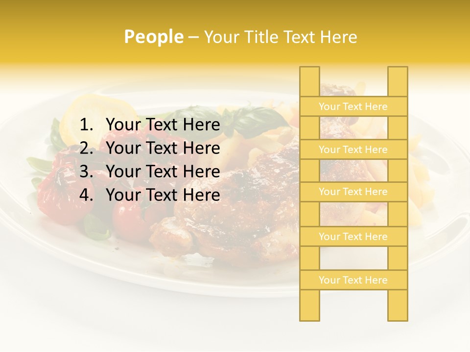 Salad Healthy One PowerPoint Template