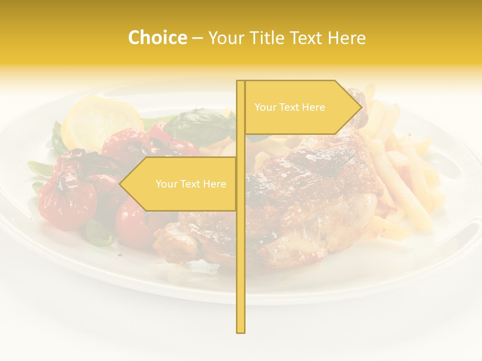 Salad Healthy One PowerPoint Template