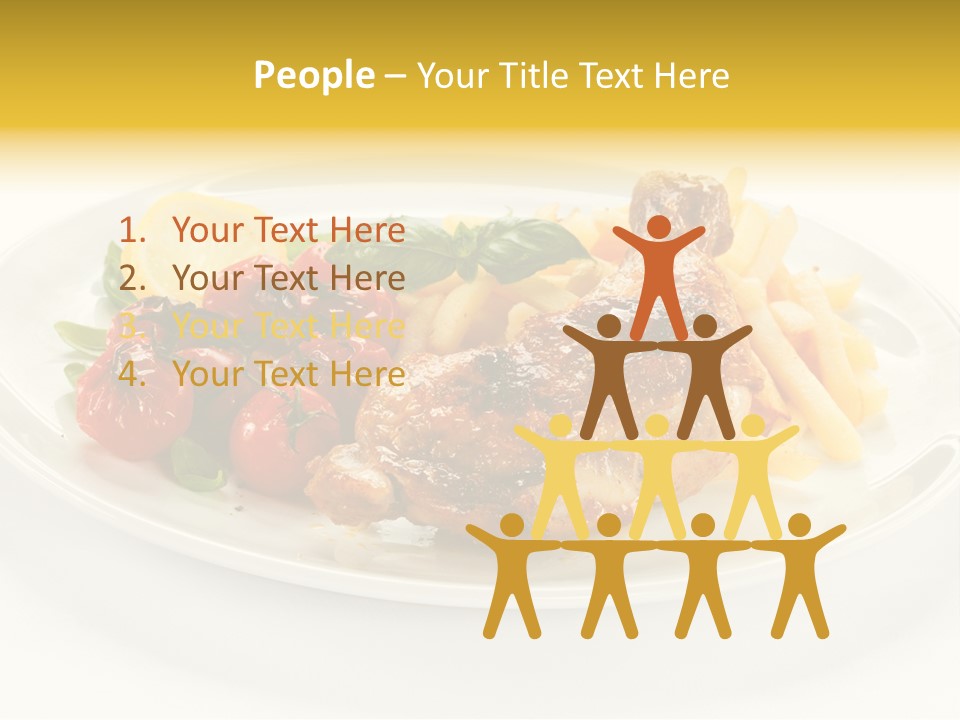 Salad Healthy One PowerPoint Template