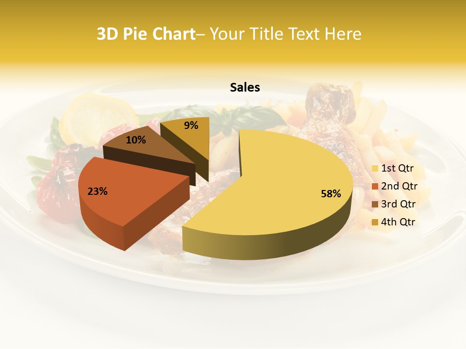 Salad Healthy One PowerPoint Template