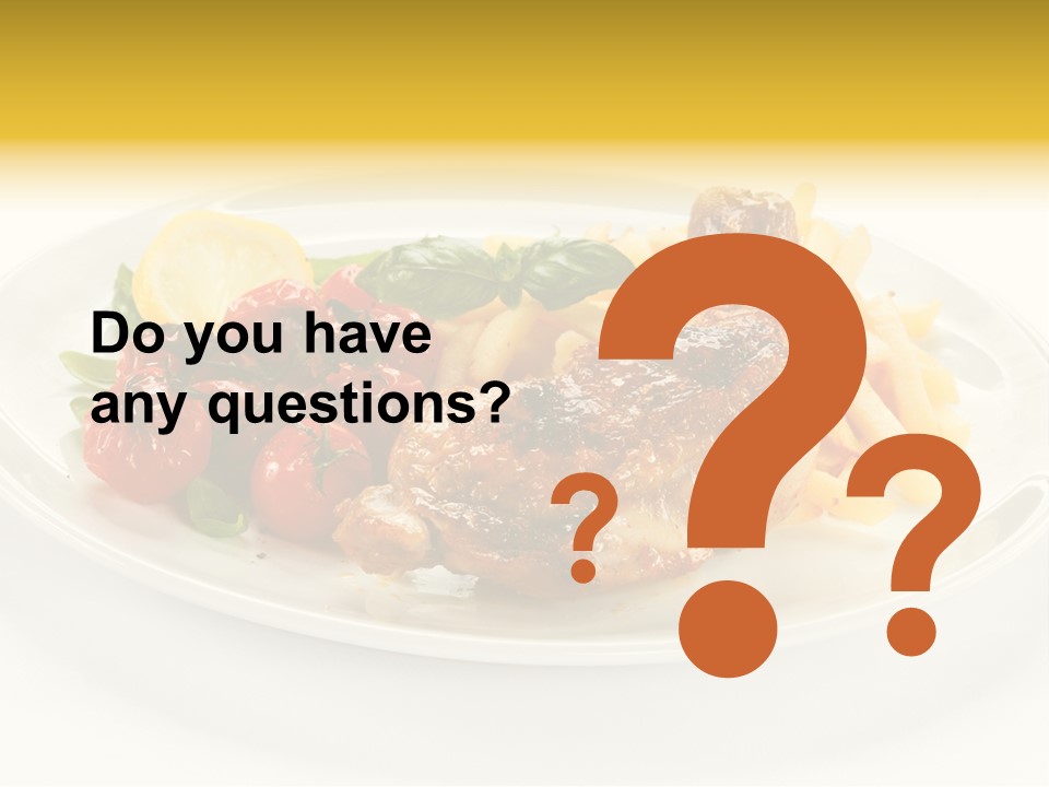 Salad Healthy One PowerPoint Template