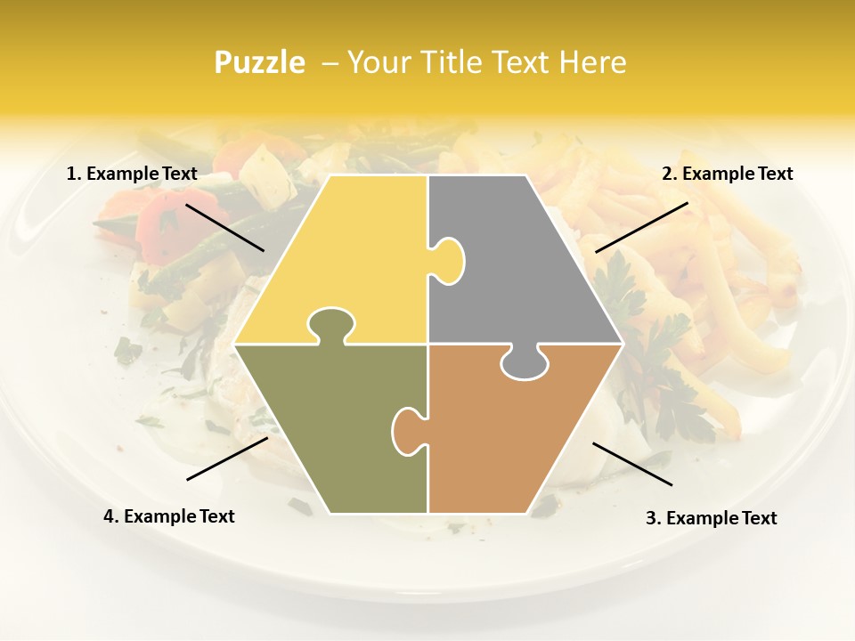 Part Potato Bean PowerPoint Template