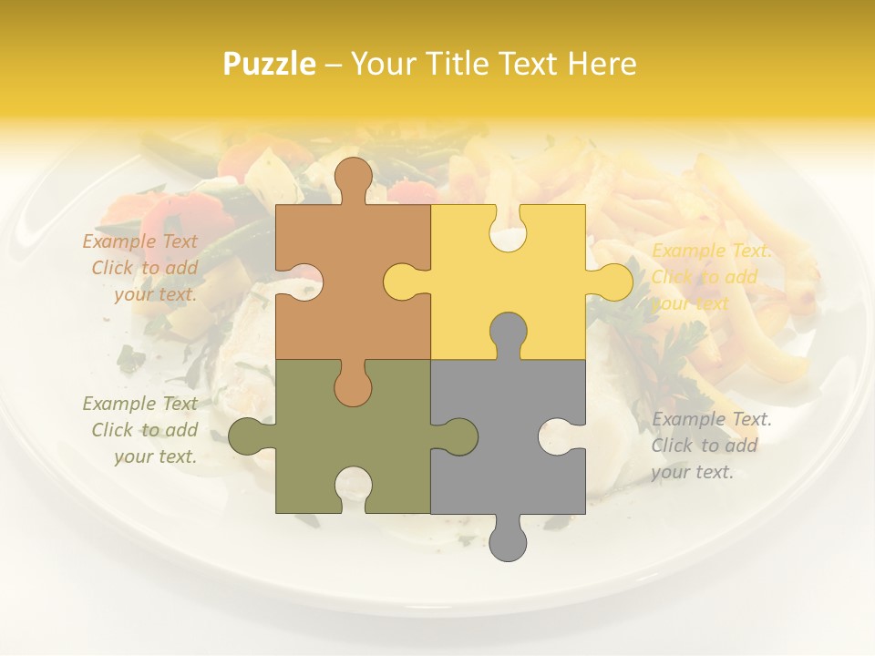 Part Potato Bean PowerPoint Template