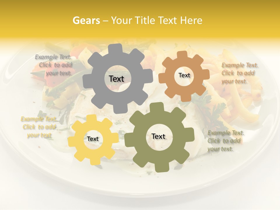 Part Potato Bean PowerPoint Template