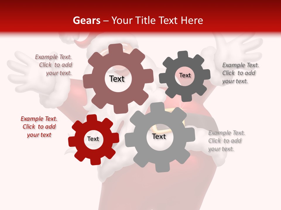 Party Dad Laughing PowerPoint Template