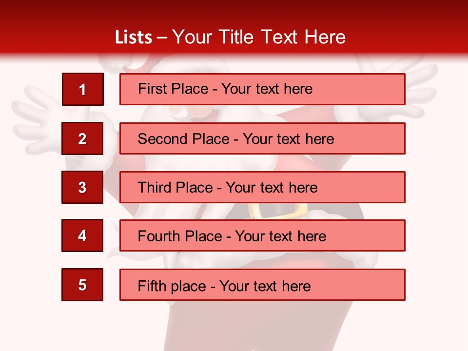 Party Dad Laughing PowerPoint Template