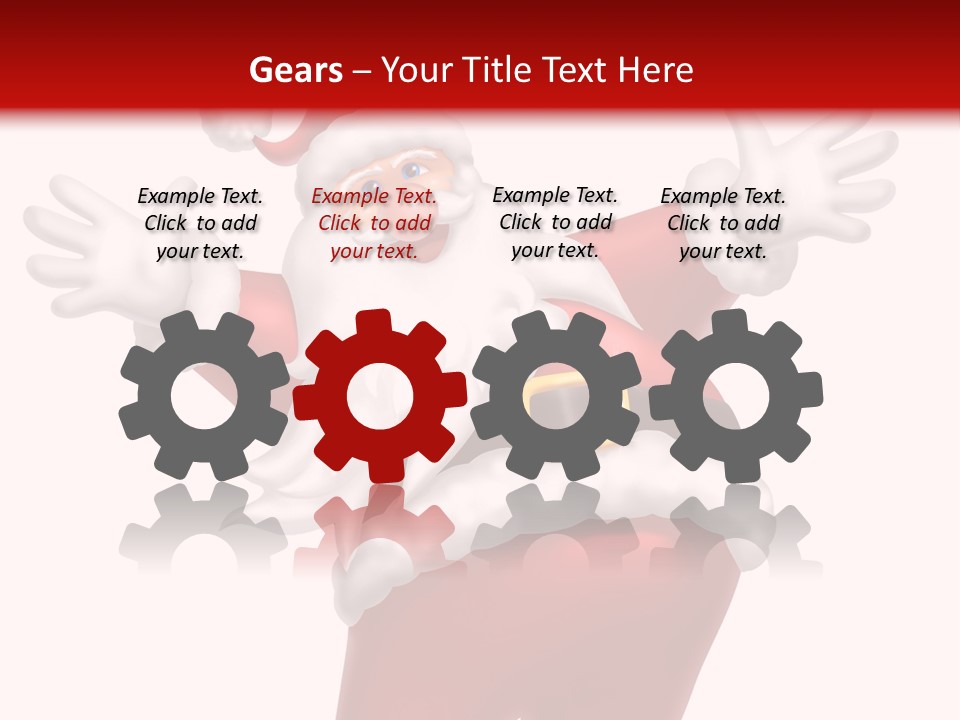 Party Dad Laughing PowerPoint Template