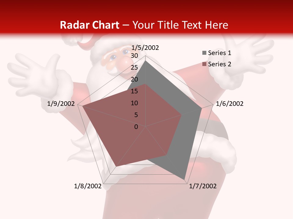 Party Dad Laughing PowerPoint Template