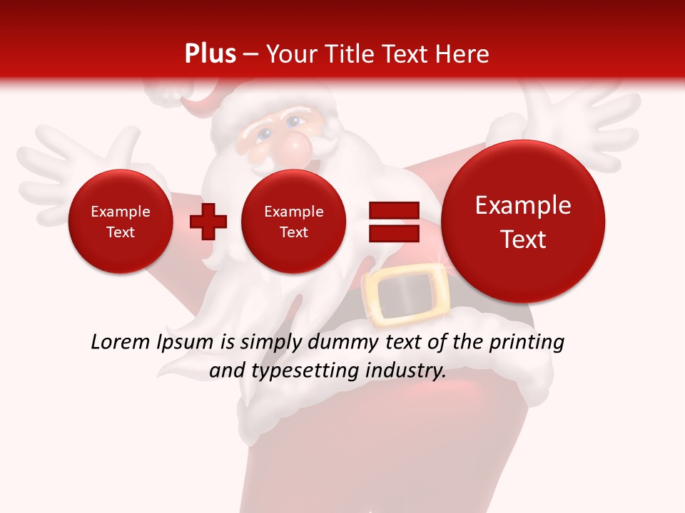 Party Dad Laughing PowerPoint Template