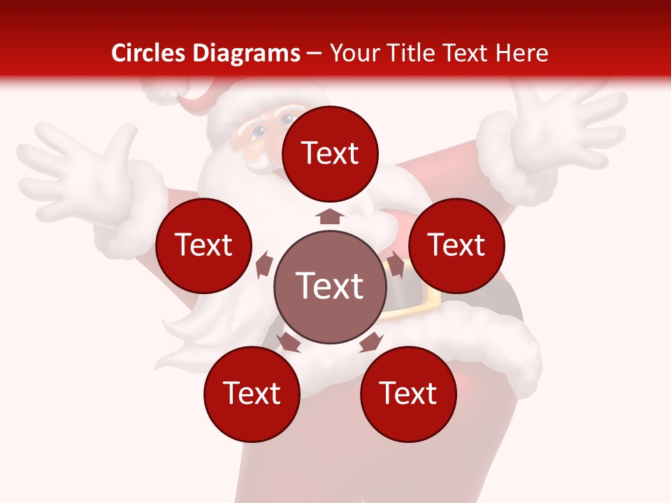 Party Dad Laughing PowerPoint Template