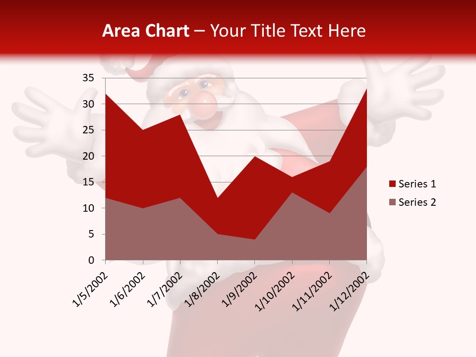Party Dad Laughing PowerPoint Template