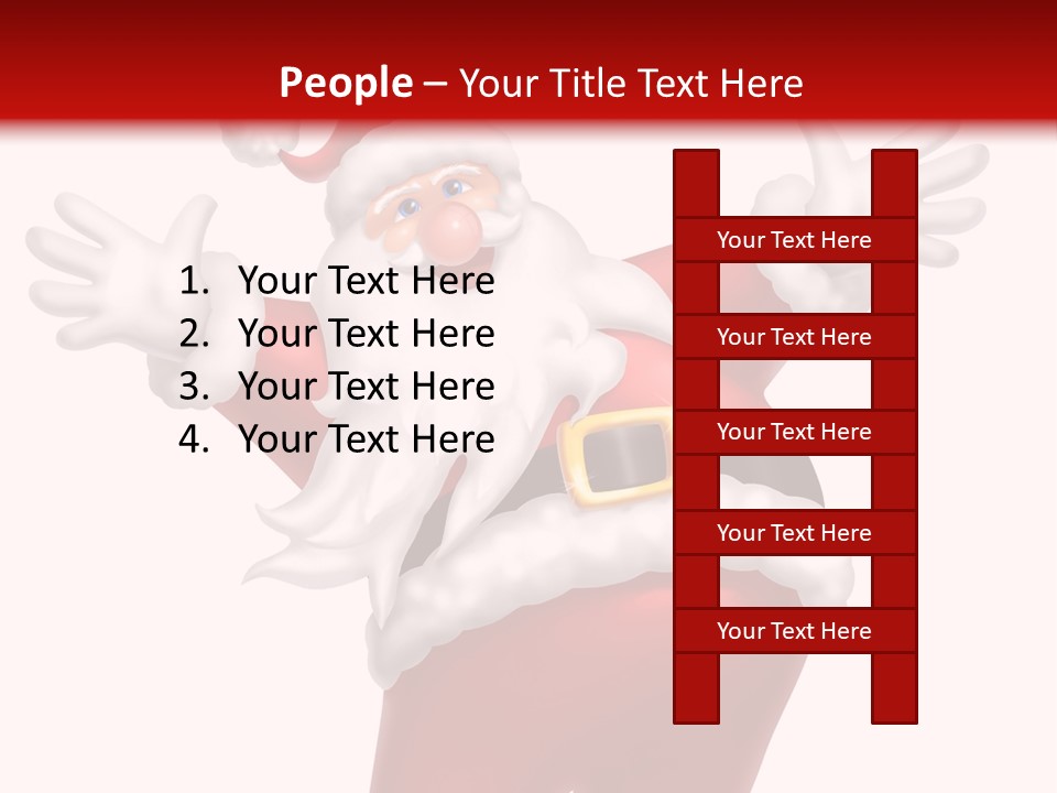 Party Dad Laughing PowerPoint Template