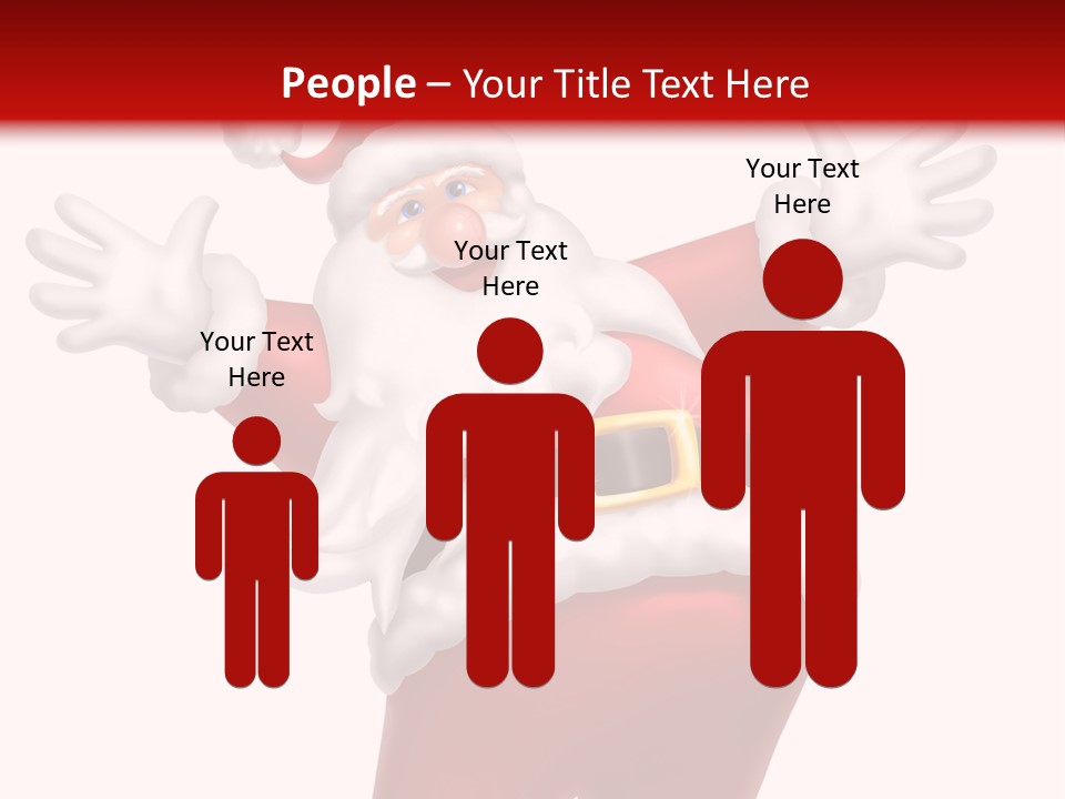 Party Dad Laughing PowerPoint Template