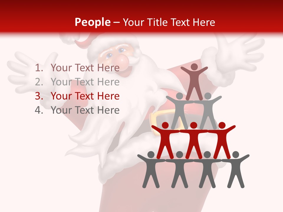 Party Dad Laughing PowerPoint Template