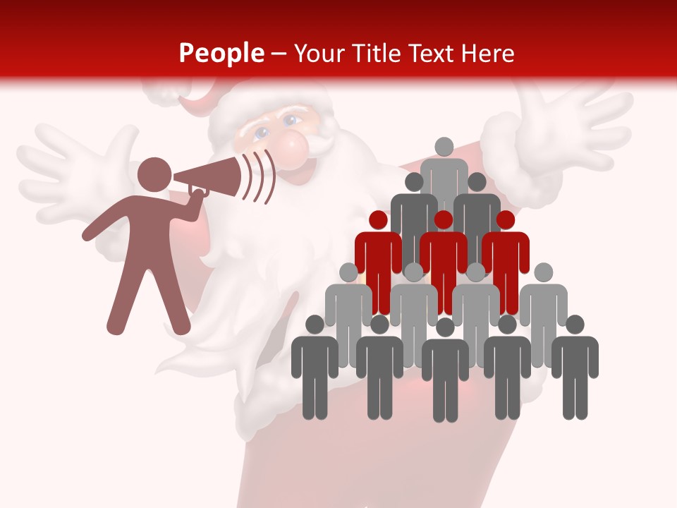 Party Dad Laughing PowerPoint Template