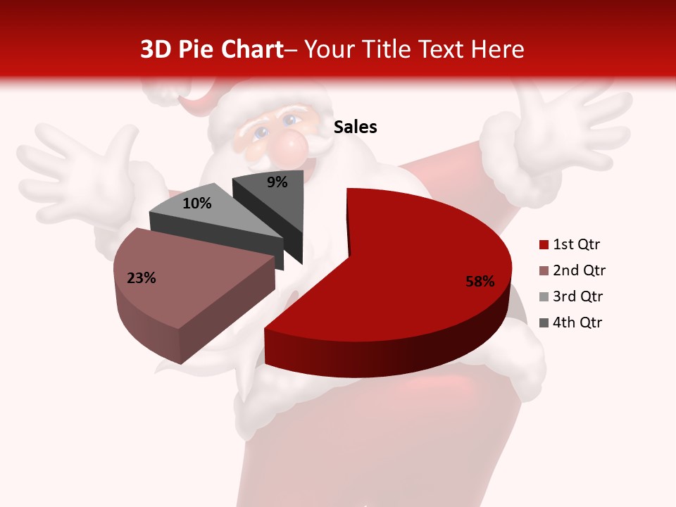 Party Dad Laughing PowerPoint Template