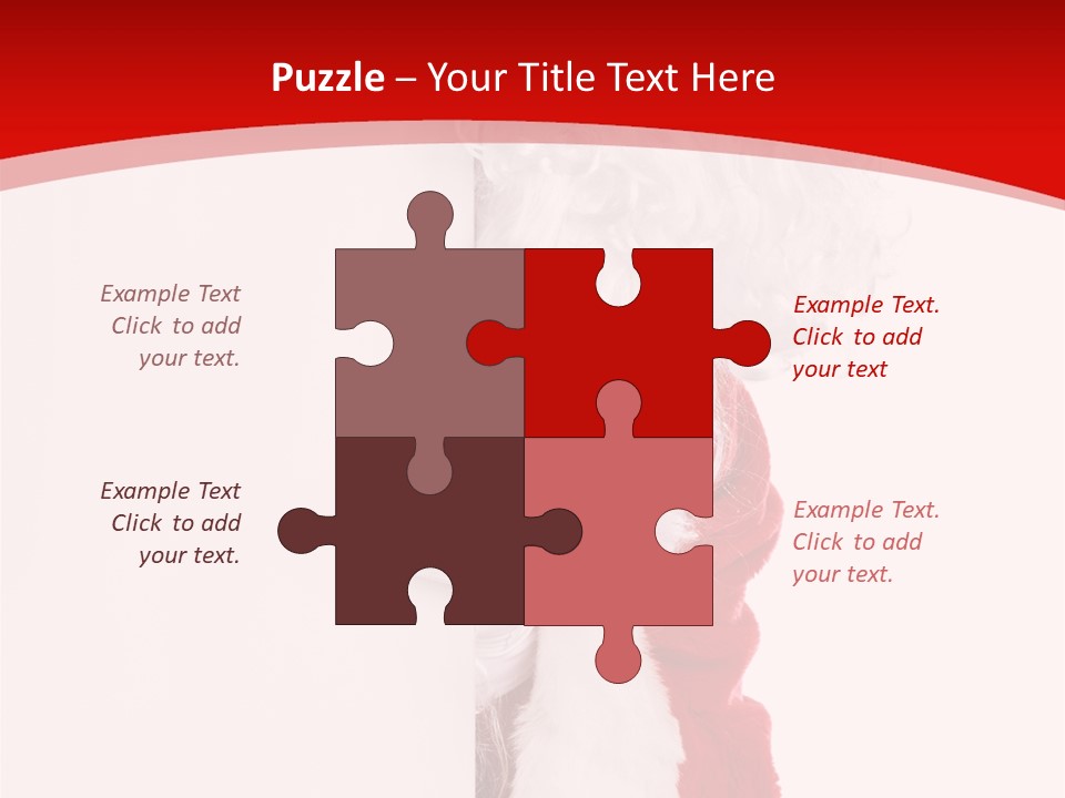 Person Santa Holiday PowerPoint Template