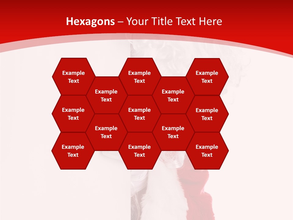 Person Santa Holiday PowerPoint Template