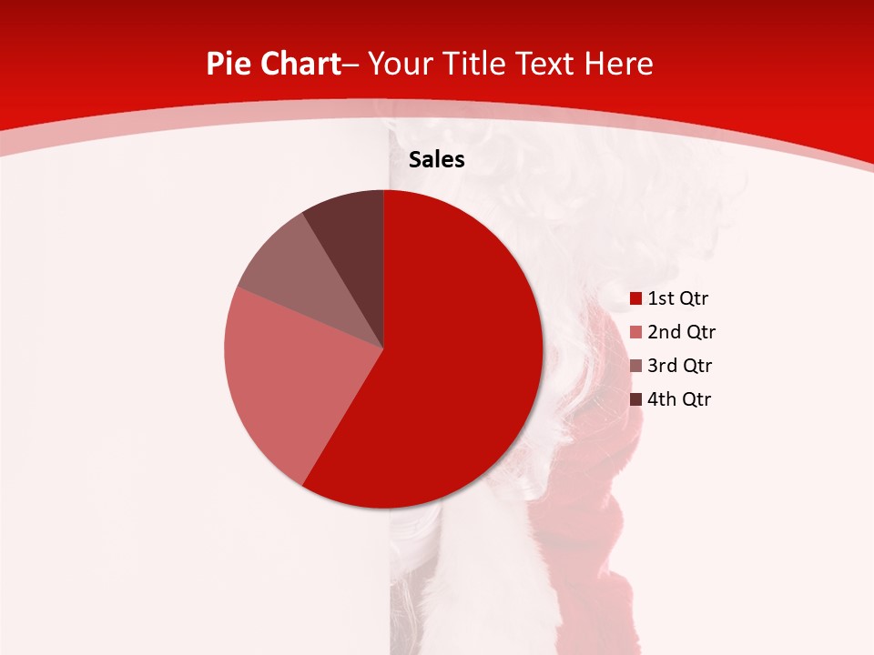 Person Santa Holiday PowerPoint Template