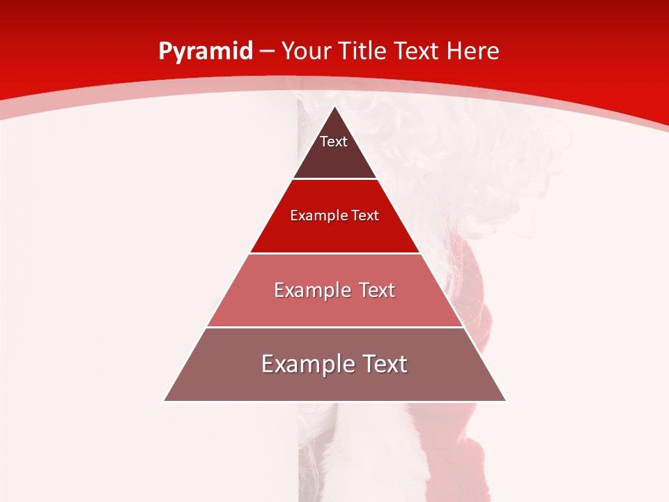 Person Santa Holiday PowerPoint Template