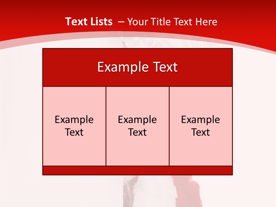 Person Santa Holiday PowerPoint Template